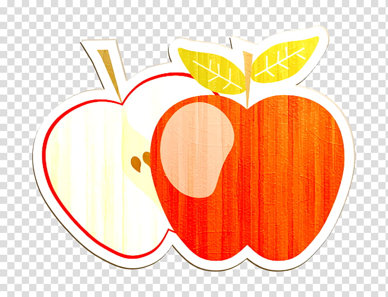 apple icon food icon fresh icon, Fruit Icon, Healthy Icon, Meal Icon, Logo, Area, Line, Heart transparent background PNG clipart