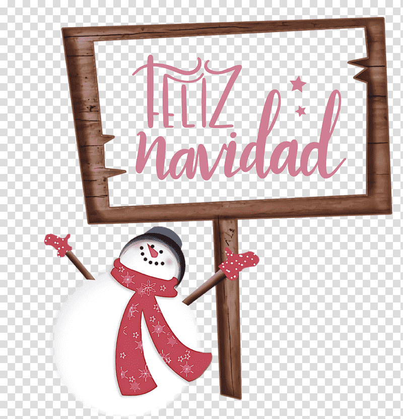 Feliz Navidad Merry Christmas, Drawing, Snowman, Cartoon, Traffic Sign, Logo, Text transparent background PNG clipart