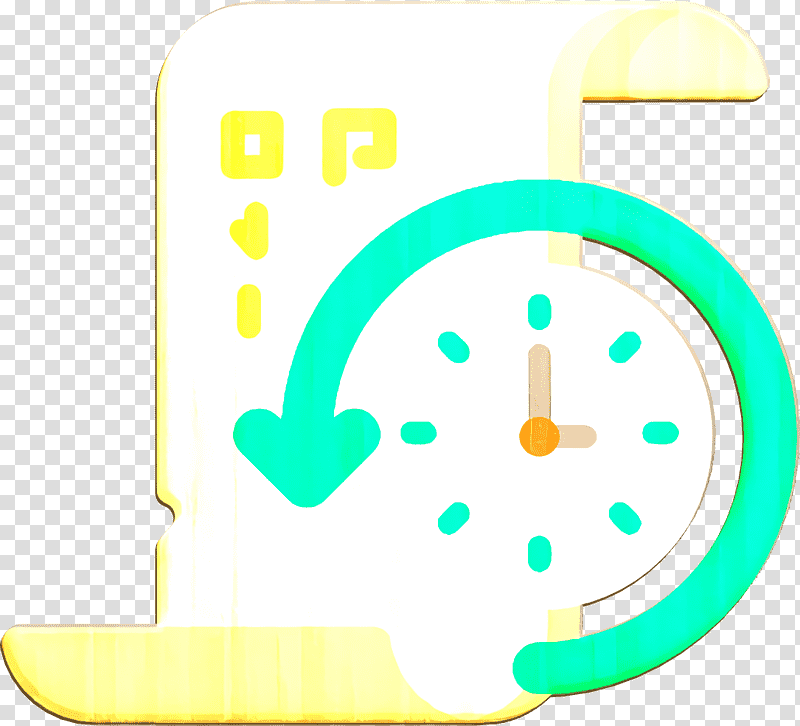 History icon Back icon, Alarm Clock, Yellow, Icon Pro Audio Platform, Meter, Line, Alarm Device transparent background PNG clipart