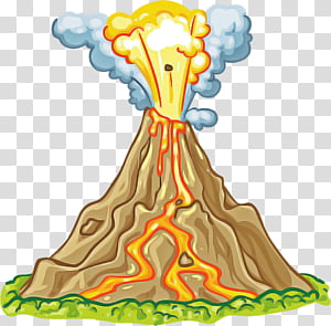 Volcano PNG transparent image download, size: 654x660px