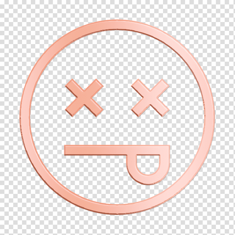 Dead icon Emoji Icon icon, Meter, Symbol, Jewellery transparent background PNG clipart