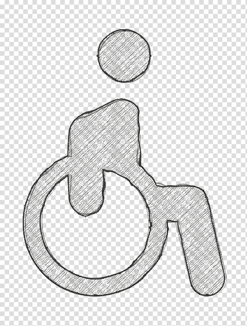 Physiotherapy icon Wheelchair icon Disability icon, Drawing, M02csf, Joint, Text, Symbol, Line transparent background PNG clipart