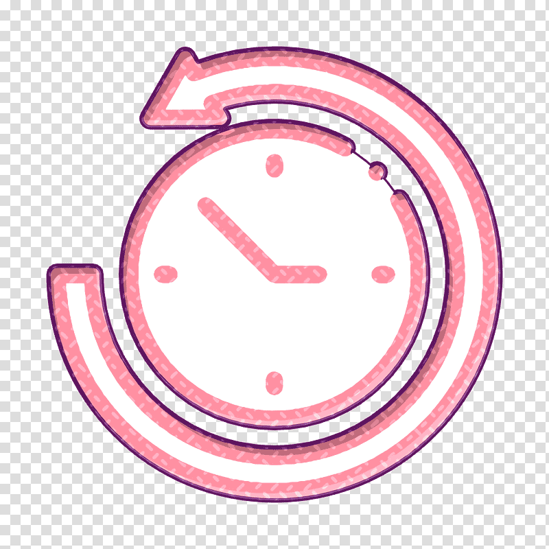Clock icon Return to the past icon History icon, Logo, Molecular Cloning, Smile, Cartoon, , Royaltyfree transparent background PNG clipart