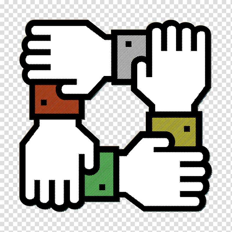 Business and Office icon Teamwork icon, black white and green building illustration, Royaltyfree, Poster transparent background PNG clipart