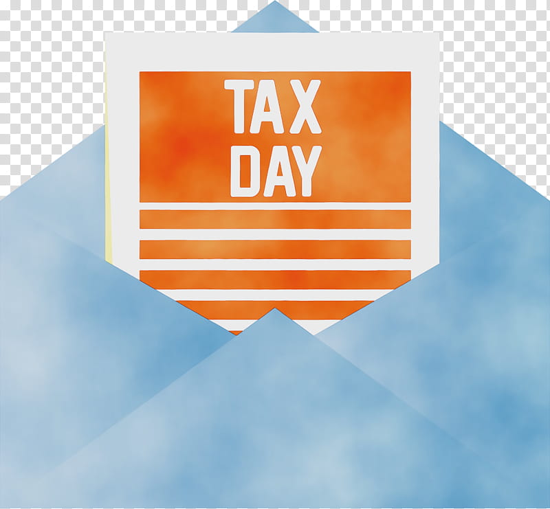 Orange, Tax Day, Watercolor, Paint, Wet Ink, Blue, Flag, Sky transparent background PNG clipart