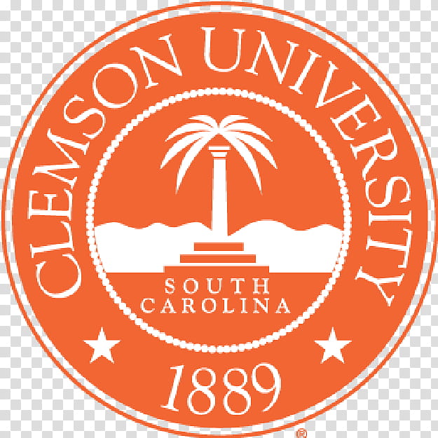 Football Logo, Clemson University, Clemson Tigers Football, Education
, Emblem, Symbol, Orange, Text transparent background PNG clipart