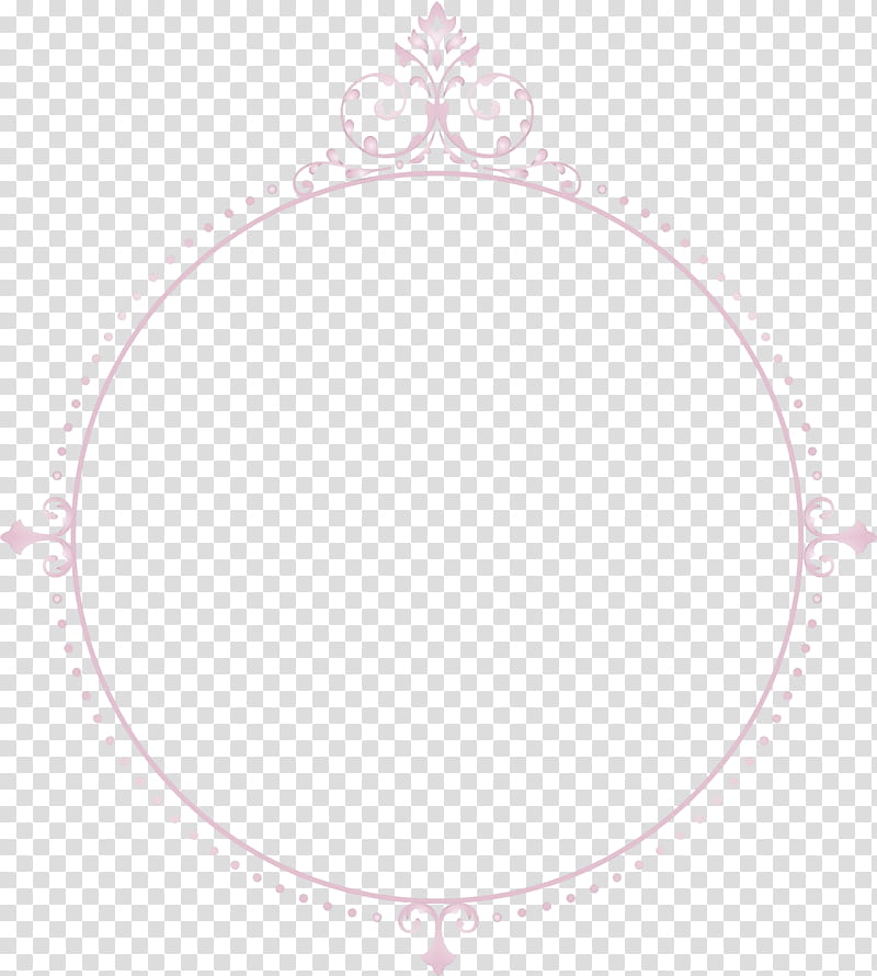 Classic Frame, Pink, Circle, Oval transparent background PNG clipart