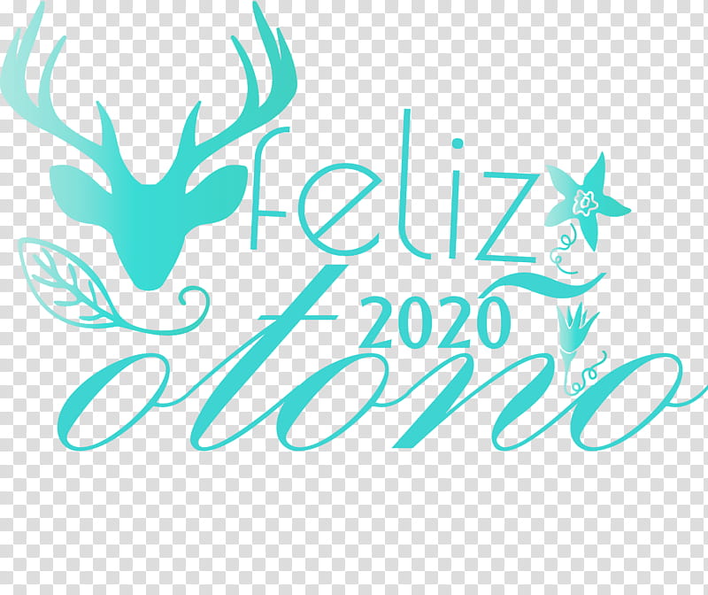 logo cameo silhouette antler cricut, Feliz Otoño, Happy Fall, Happy Autumn, Watercolor, Paint, Wet Ink, Santas Cookies transparent background PNG clipart