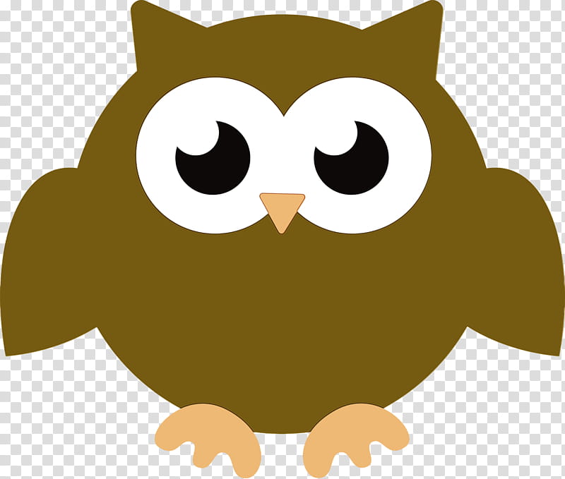 birds beak cartoon snout bird of prey, Cartoon Owl, Cute Owl, Owl , Watercolor, Paint, Wet Ink, Owl M transparent background PNG clipart