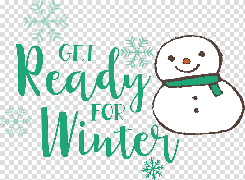 Get Ready For Winter Winter, Winter
, Logo, Cartoon, Meter, Snowman, Happiness transparent background PNG clipart