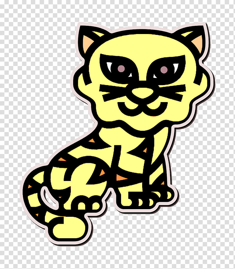 Circus icon Tiger icon, Whiskers, Cat, Cartoon, Character, Dog, Black M, Character Created By transparent background PNG clipart