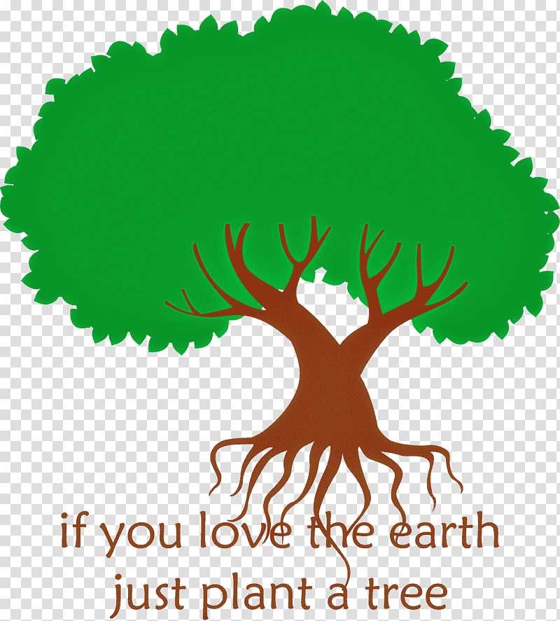 plant a tree arbor day go green, Eco, Root, Branch, Oak, Trunk, Leaf transparent background PNG clipart