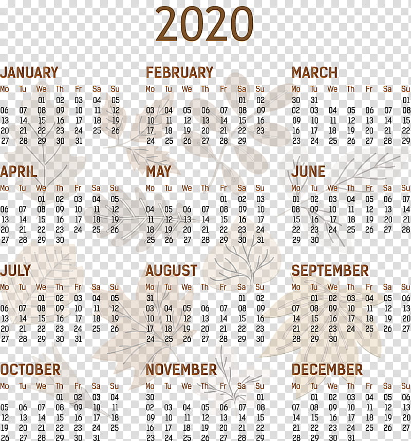 2020 yearly calendar Printable 2020 Yearly Calendar Template Full Year Calendar 2020, Calendar System, Calendar Year, Aztec Sun Stone, Malayalam Calendar, Computer, Calendar Date, Calendar 2018 Calendar transparent background PNG clipart