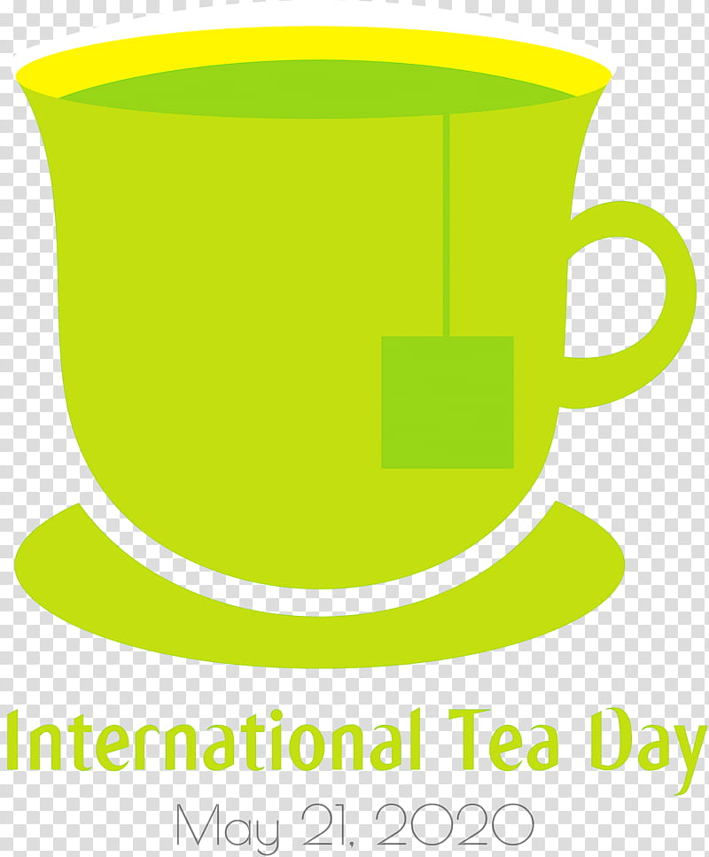 International Tea Day Tea Day, Coffee Cup, Mug, Logo, Flowerpot, Line, Area, Meter transparent background PNG clipart