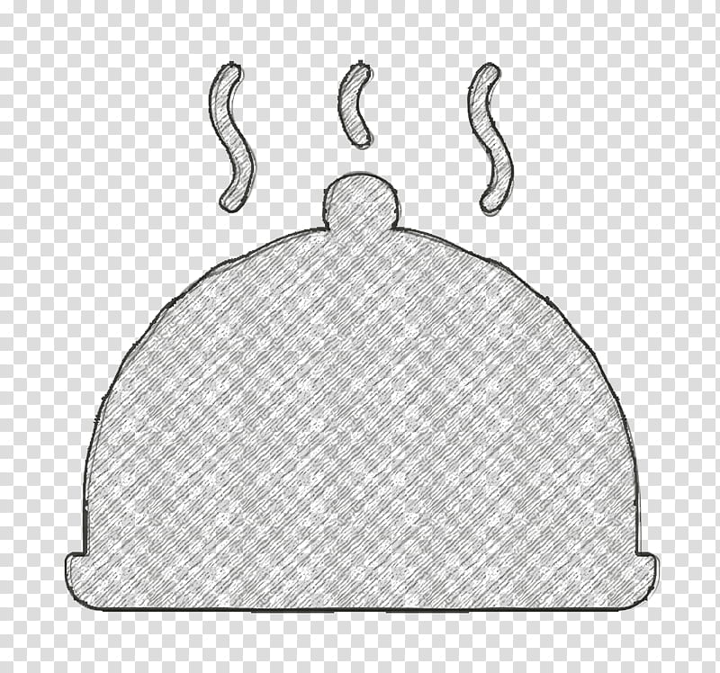 Tray icon Restaurant icon Cloche icon, Headgear, Line, Meter transparent background PNG clipart