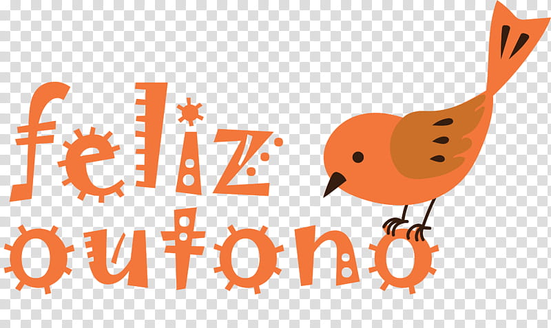 feliz outono happy fall happy autumn, Logo, Beak, Water Bird, Birds, Computer, Meter, Line transparent background PNG clipart