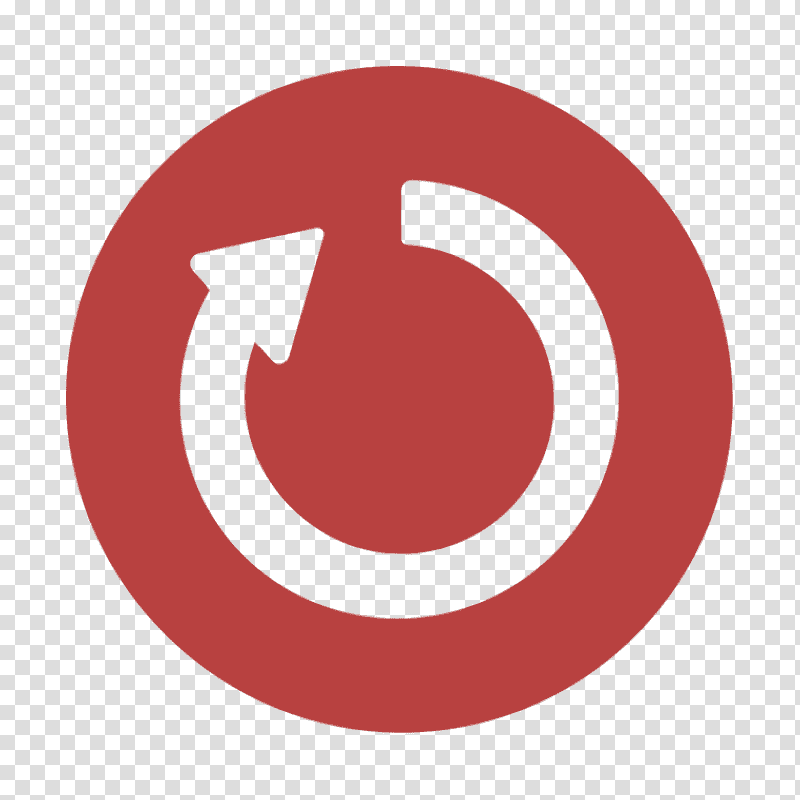 Reload icon arrows icon Android App icon, Reload Arrow Icon, Logo, Symbol, Red, Meter transparent background PNG clipart
