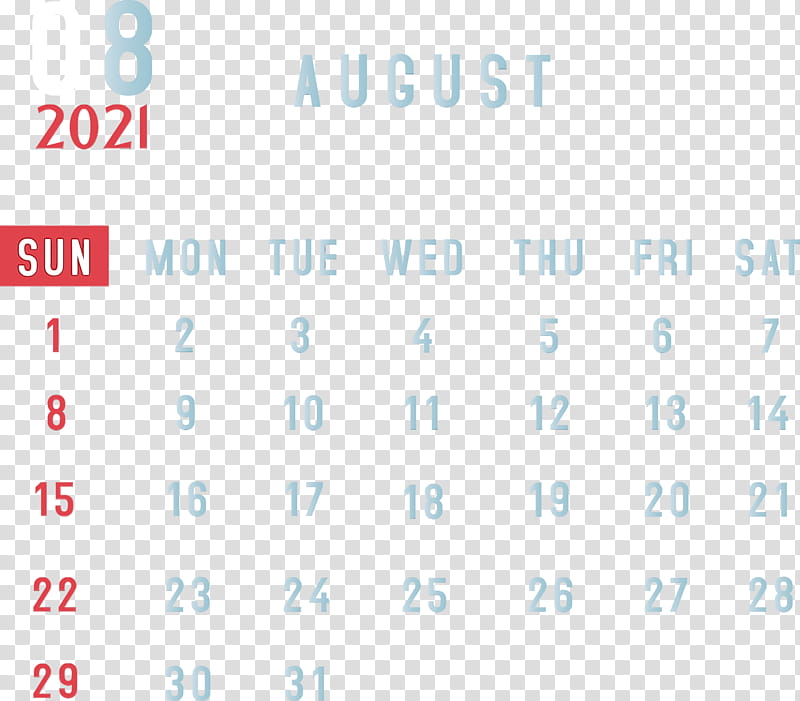 logo font meter line point, August 2021 Printable Calendar, 2021 Monthly Calendar, Printable 2021 Monthly Calendar Template, Watercolor, Paint, Wet Ink, Sky transparent background PNG clipart