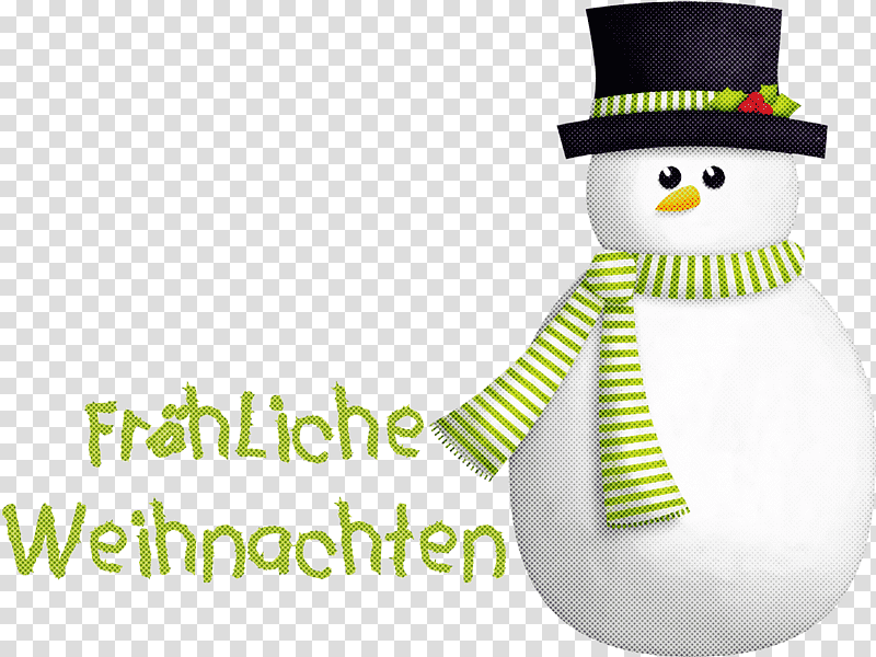 Frohliche Weihnachten Merry Christmas, Christmas Ornament M, Snowman, Meter, Christmas Day transparent background PNG clipart