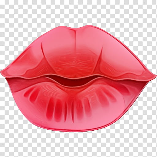 lip pink red mouth skin, Watercolor, Paint, Wet Ink, Jaw, Neck, Lip Gloss, Lipstick transparent background PNG clipart