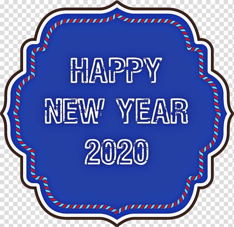 happy new year 2020 new years 2020 2020, Label, Sticker, Badge transparent background PNG clipart