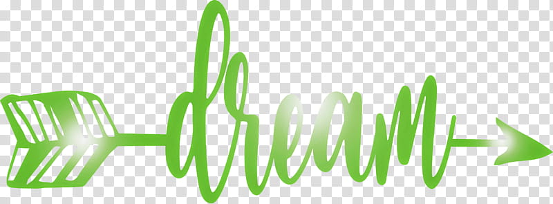 Dream arrow arrow with Dream Cute Arrow With Word, Logo, Grasses, Green, Meter, Closeup transparent background PNG clipart