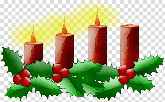 Advent candle Advent Sunday Advent wreath Second Sunday of Advent, Watercolor, Paint, Wet Ink, Gaudete Sunday, Christmas , 4th Sunday Of Advent transparent background PNG clipart