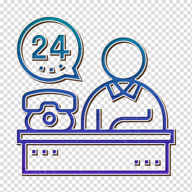 Hotel Services icon Professions and jobs icon Reception icon, Vibrant Holidays Pvt Ltd, Customer Service, Marketing, Business, Business Consultant, Business Networking, Public Tv transparent background PNG clipart