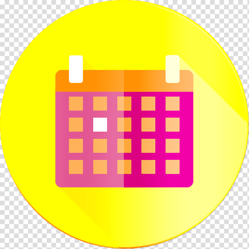 Business strategy icon Calendar icon, Logo, Symbol, Yellow, Icon Pro Audio Platform, Line, Meter transparent background PNG clipart