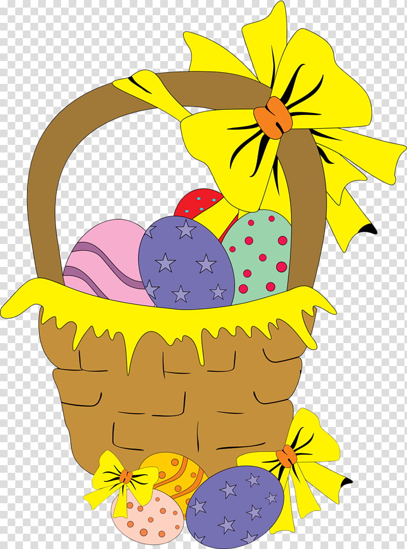 Easter egg, Easter Basket Cartoon, Happy Easter Day, Eggs, Baking Cup, Gift Basket transparent background PNG clipart