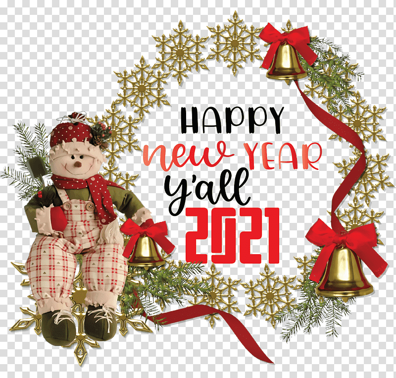 2021 happy new year 2021 New Year 2021 Wishes, Christmas Day, Christmas Ornament, Christmas Tree, Christmas Decoration, Wreath, Holiday transparent background PNG clipart