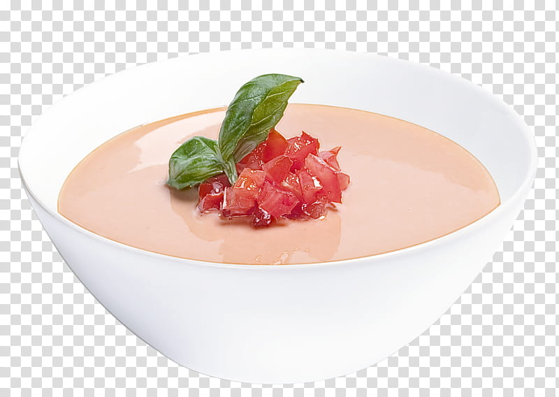 gazpacho thousand island dressing bowl m garnish mitsui cuisine m transparent background PNG clipart