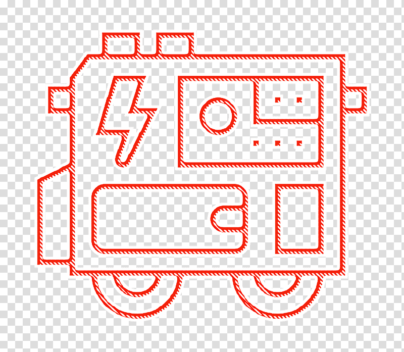 Electric generator icon Industrial Process icon, Electrical Engineering, Electricity, Laboratory, Work, Experiment, Direct Current transparent background PNG clipart
