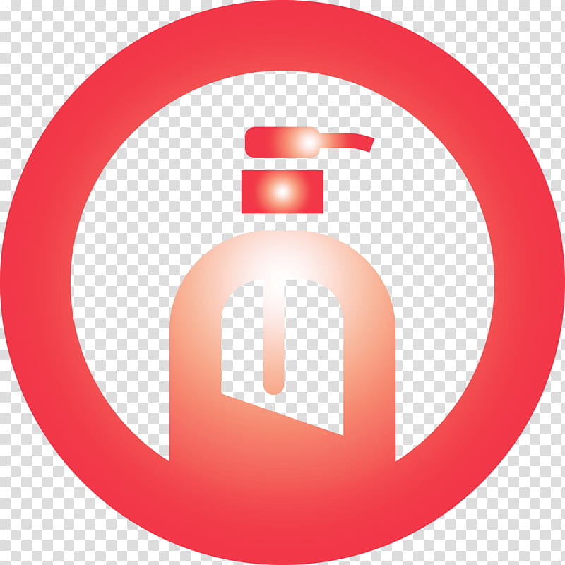 hand washing and disinfection liquid bottle, Red, Sign, Material Property, Symbol, Logo, Circle, Fire Extinguisher transparent background PNG clipart