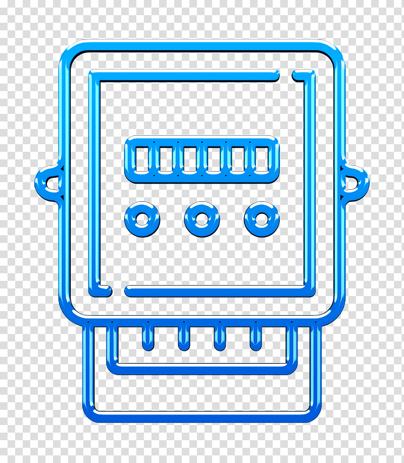 Meter icon Electrician tools and elements icon Electric meter icon, Electricity Meter, Water Metering, Automatic Meter Reading, Gas Meter, Smart Meter, Energy transparent background PNG clipart