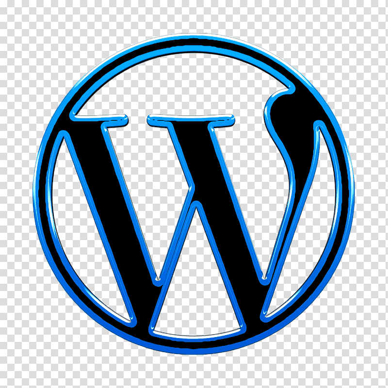 Wordpress logo icon Wordpress icon Admin UI icon, Social Icon, Automattic, Blog, Wordpresscom, Web Design, Content Management System transparent background PNG clipart