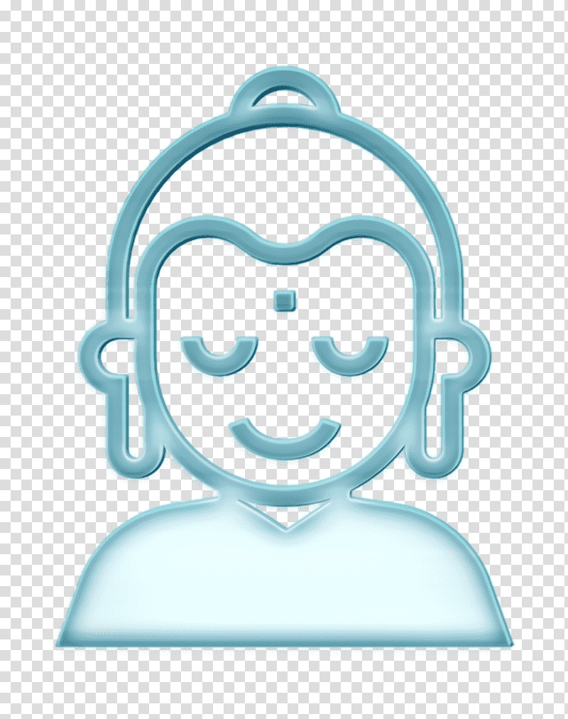 India symbol icon Buddha icon, Chemical Symbol, Cartoon, Text, Microsoft Azure, Behavior, Human transparent background PNG clipart