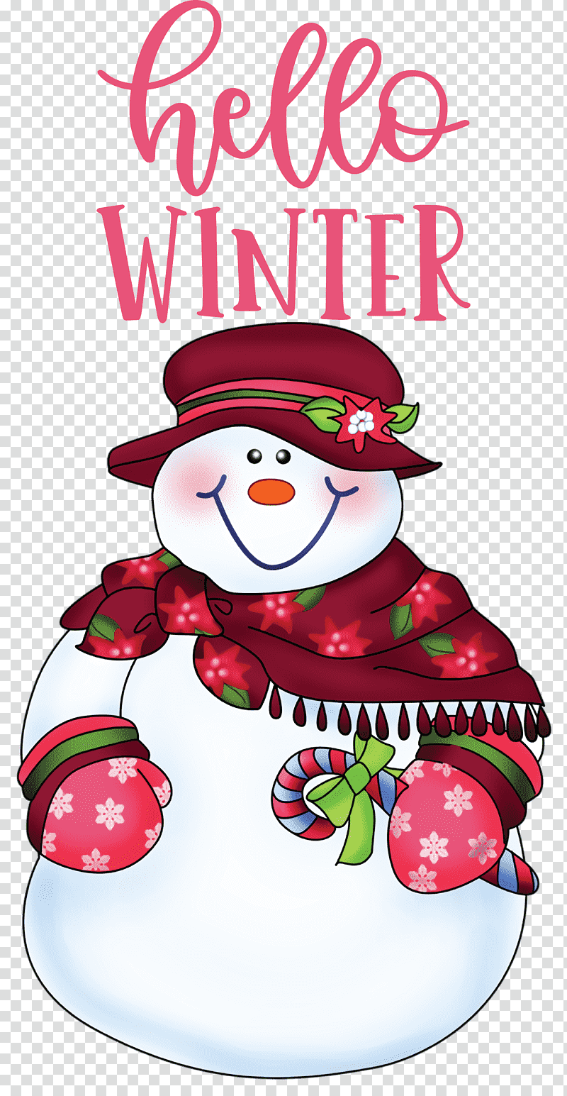Hello Winter Winter, Winter
, Snowman, Christmas Day, Frosty The Snowman, Fan Art, Drawing transparent background PNG clipart