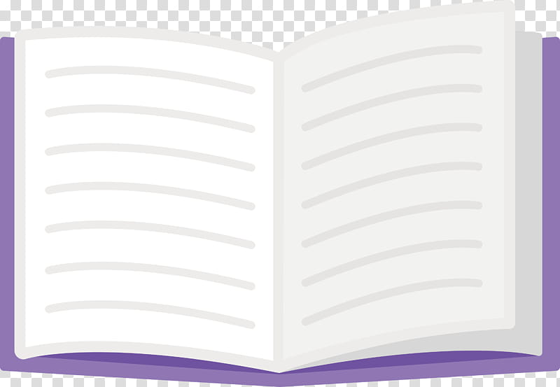 open book School Supplies, Purple, Paper Product transparent background PNG clipart