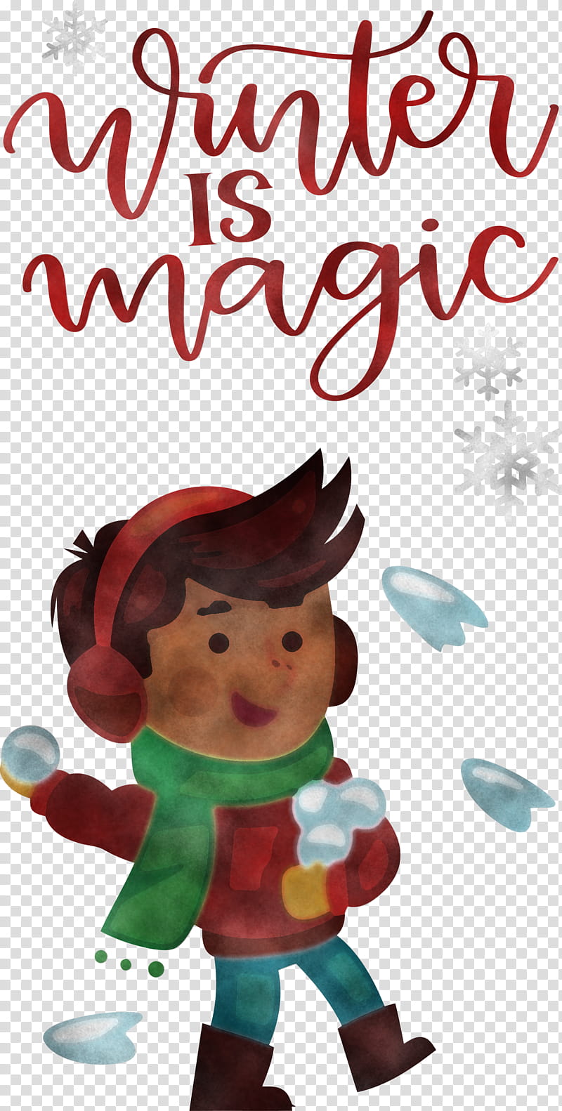 Winter Is Magic Hello Winter Winter, Winter
, Christmas Day, Cartoon, Drawing, Santa Claus, Christmas Ornament transparent background PNG clipart