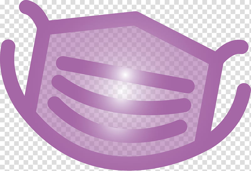 medical mask surgical mask, Violet, Purple, Logo, Drinkware transparent background PNG clipart