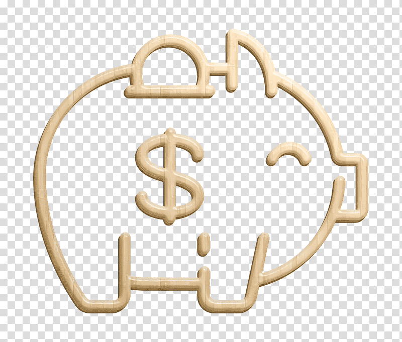 Piggy, bank, gold 3D illustration - Download on Iconfinder