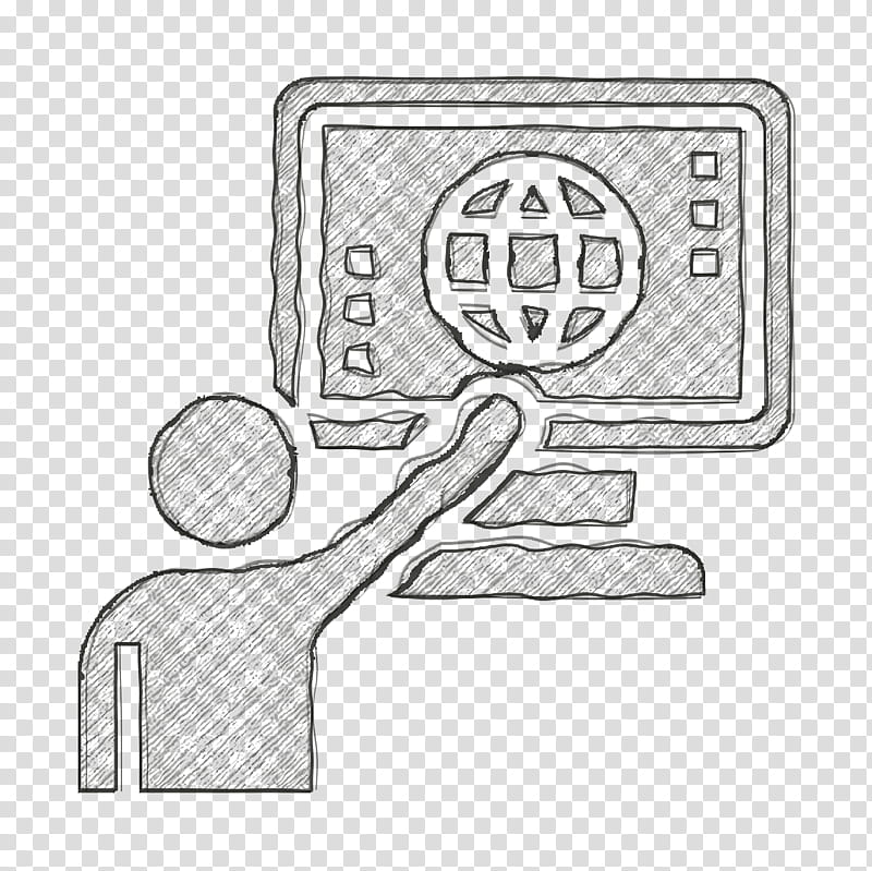 Network icon Big Data icon Data assessment icon, Line Art, Drawing, M02csf, Cartoon, Angle, Black White M, Area transparent background PNG clipart