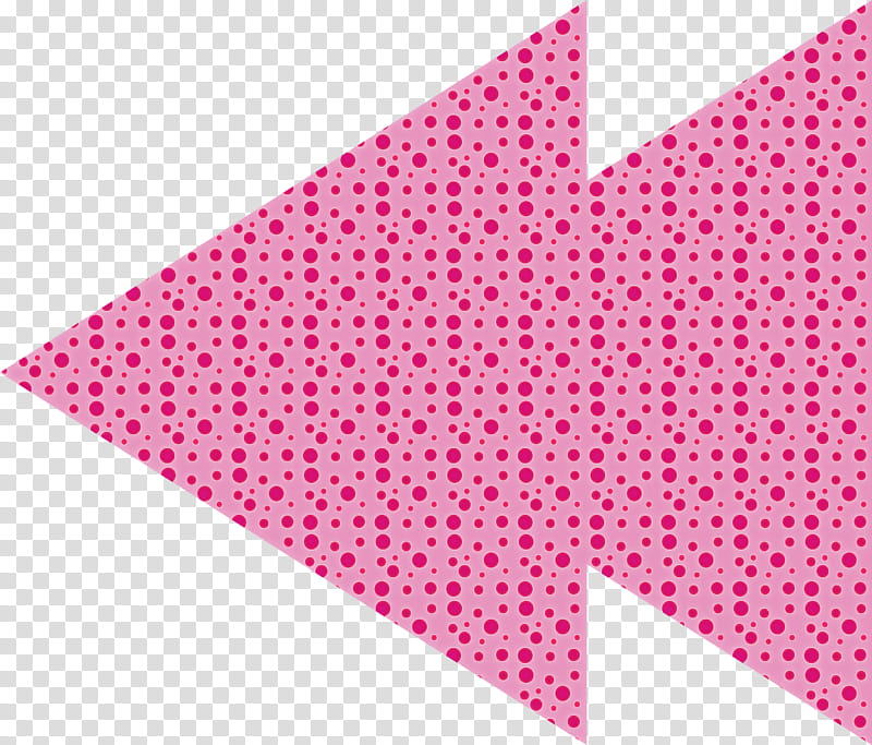 left arrow arrow, Pink, Polka Dot, Magenta, Line, Textile, Paper, Triangle transparent background PNG clipart