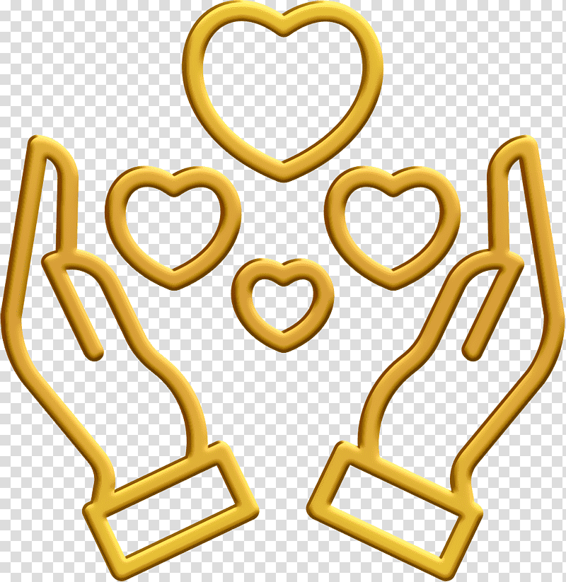 Charity icon Love icon, Heart transparent background PNG clipart