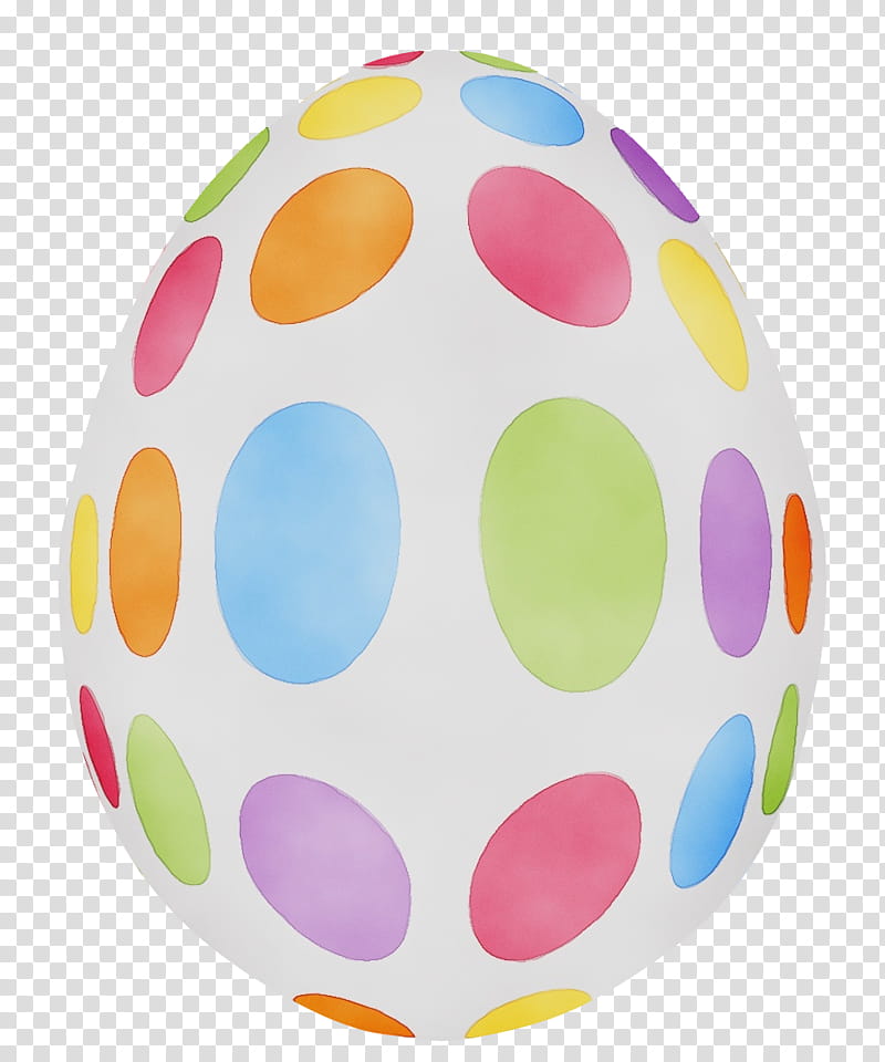 Easter egg, Watercolor, Paint, Wet Ink, Polka Dot, Circle, Plate, Oval transparent background PNG clipart