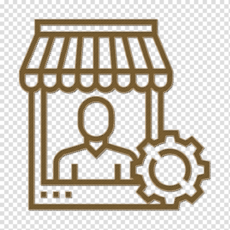 Seller icon Business Management icon, Agriculture, Farm, Market, Farmer, Icon Design, Trade transparent background PNG clipart