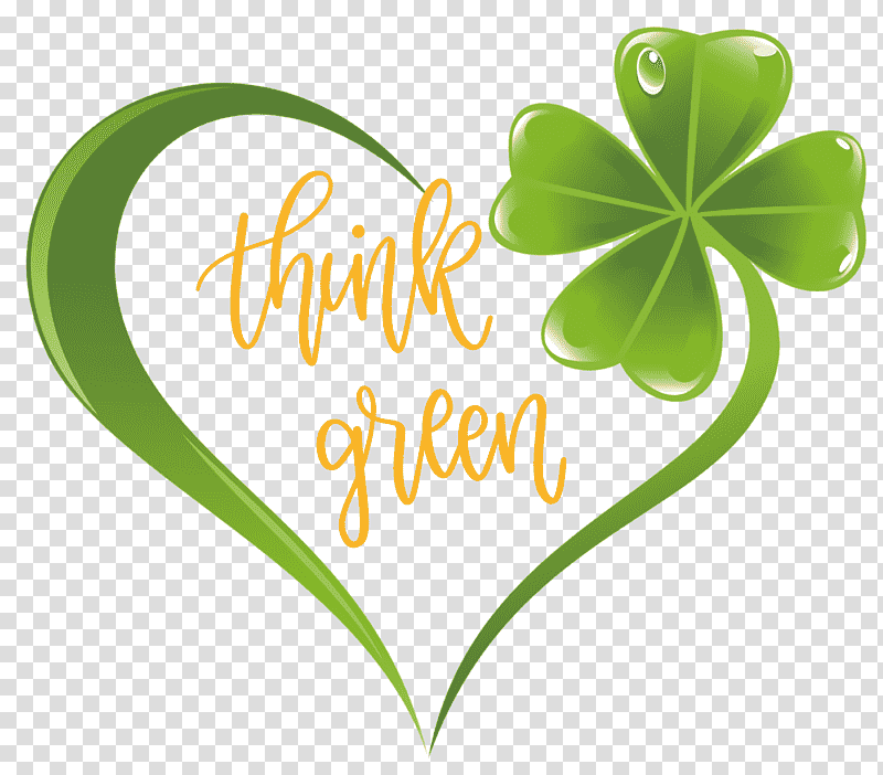 Think Green St Patricks Day Saint Patrick, Guten, Evening, Morning, Greeting, Morgen, Drawing transparent background PNG clipart