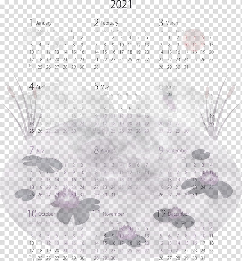 2021 yearly calendar Printable 2021 Yearly Calendar Template 2021 Calendar, Year 2021 Calendar, Calendar System, Meter, Science, Biology transparent background PNG clipart