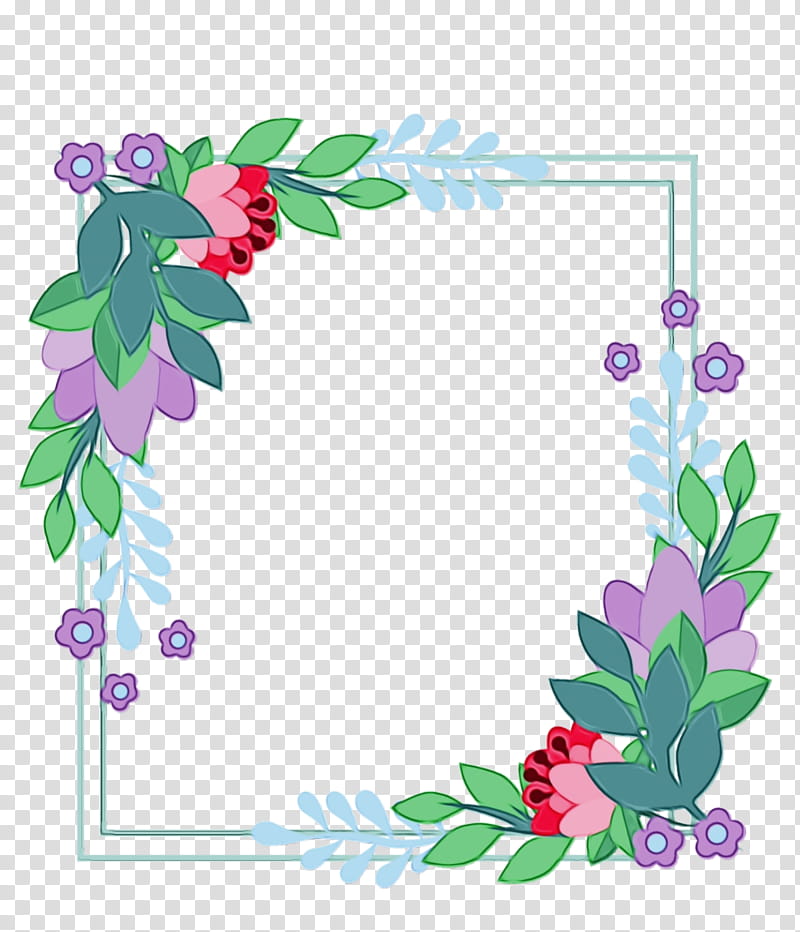 Background Flower Frame, Floral Design, Frames, Leaf, Petal, Branching, Plants transparent background PNG clipart